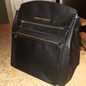 Christian Siriano Black Backpack Purse
